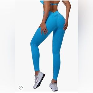 Soft High Waisted Booty Tights Workout Gym Yoga Pants